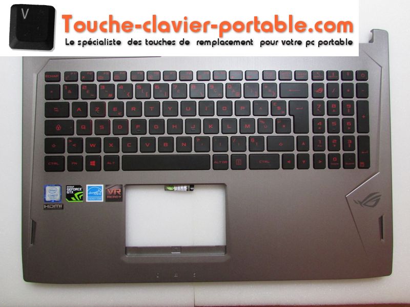 Touche Clavier asus g G702VS ROG 