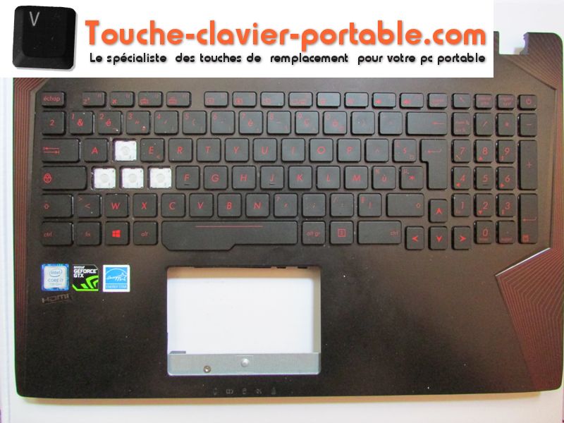 Touche de clavier Asus ROG Strix GL503VD