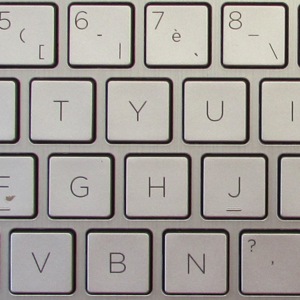 Touche Clavier hp 15 15S-DU Argent 