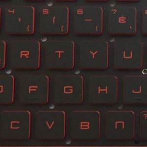 Touche Clavier msi gf gf62 (Rouge) 